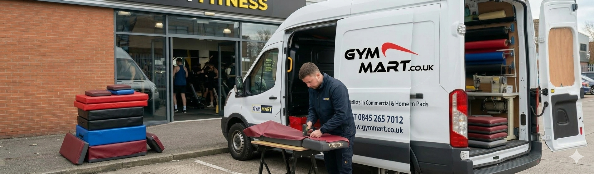 Gym Equipment Upholstery Services - Gym Mart